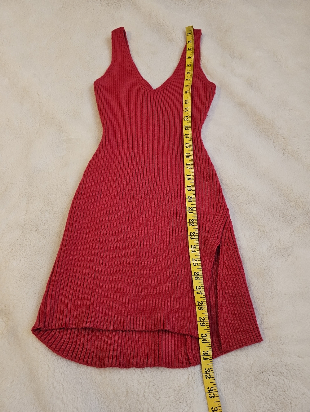 Frankies Bikinis Cloud Knit Mini Dress Size Small - Picture 7 of 12